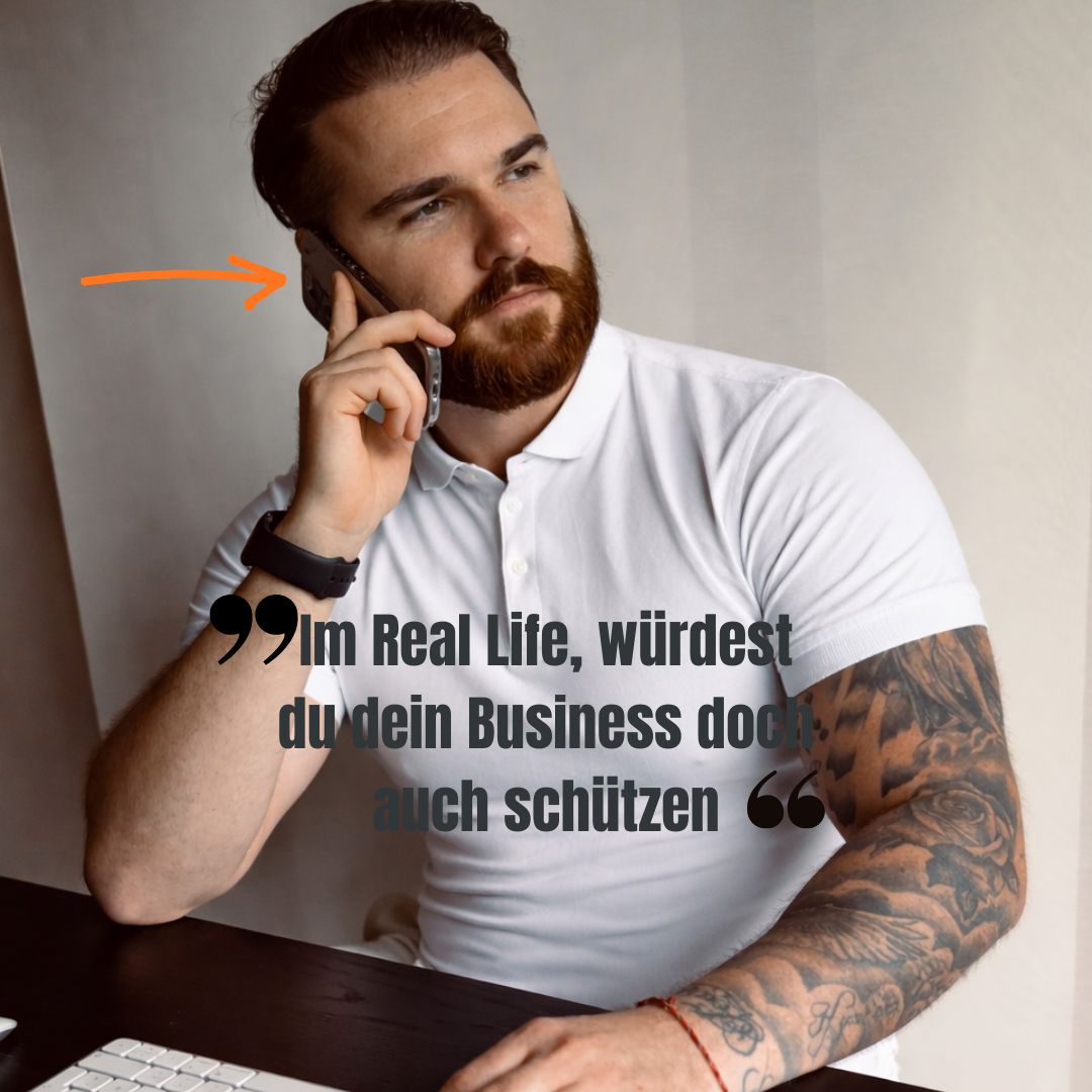 Jonas Huhle bei der Arbeit